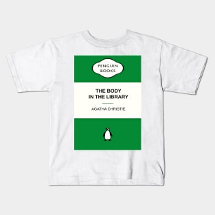 The Body in the Library by Agatha Christie Kids T-Shirt